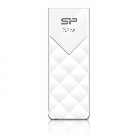Флеш диск USB Silicon Power ULTIMA U03 Snowy White 32Gb 