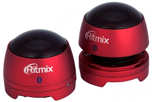 Компьютерные колонки Ritmix SP-2013BT red 
