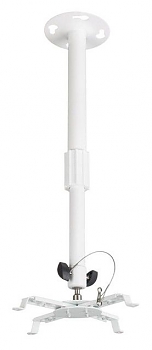 Кронштейн Kromax для проектора PROJECTOR-300 white [потолочный, до 10кг, 2ст.св., ±30°, 650-1100мм] 