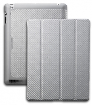 Чехол для планшетных компьютеров Cooler Master Wake Up Folio Carbon Texture Silver 