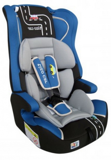 Кресло автомобильное Tizo Prime синий/vallarta blue (для детей от 9-36 кг, от 9 месяцев до 12 лет) 