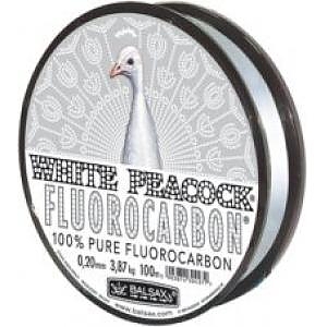Леска BALSAX White Peacock флюорокарбон 0.25 100м 