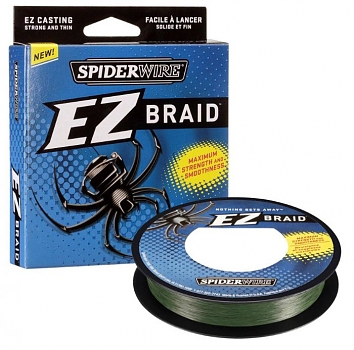 Леска SPIDERWIRE EZ Braid 0.25 100м зеленый 1152328 
