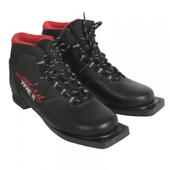 Ботинки лыжные TREK Soul НК  NN 75 (черный,лого красный) размер 42 