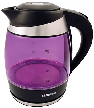 Чайник электрический StarWind SKG2217 фиолетовый 
