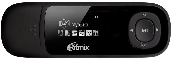 MP3 плеер на флеш карте Ritmix RF-3450 4Gb черный 