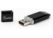 Флеш диск USB SmartBuy 4 Gb Quartz Black 