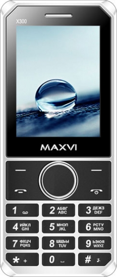Мобильный телефон Maxvi X300 black 