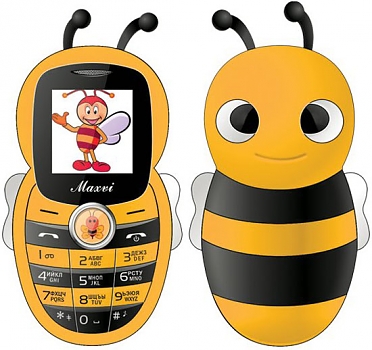 Мобильный телефон Maxvi J8 yellow 