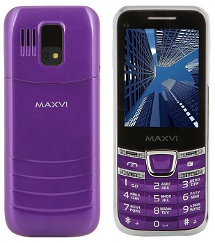 Мобильный телефон Maxvi K6 purple 