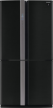 Холодильник Side-by-Side Sharp SJFJ97VBK 