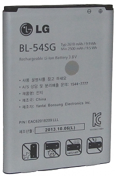 Аккумулятор для мобильных телефонов LG Тех.Упак. BL-54SH D380/D410 