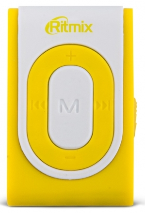 MP3 плеер на флеш карте Ritmix RF-2400 4Gb White/Yellow 