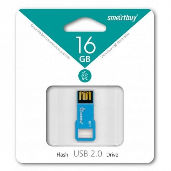 Флеш диск USB SmartBuy 16 Gb BIZ Blue 