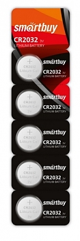 Батарейка SmartBuy CR2032/5B 