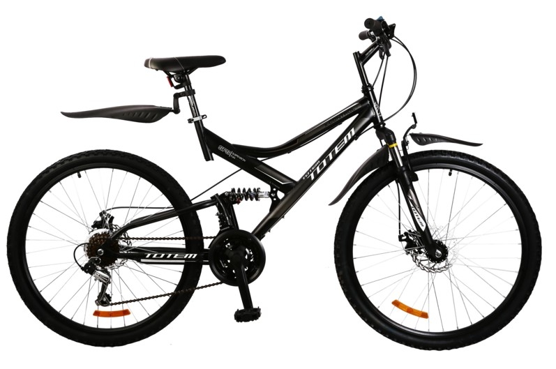 Велосипед Totem 26D-103-5 черно-серый 