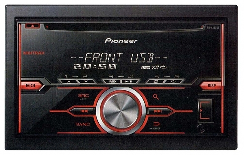 Автомагнитола Pioneer FH-X380UB 2 DIN 