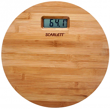 Весы напольные Scarlett SC-BS33E061 Бамбук 