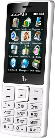 Мобильный телефон Fly TS112 White 