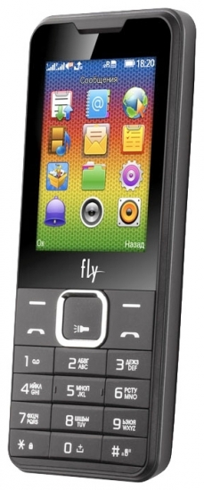 Мобильный телефон Fly FF243 Black 
