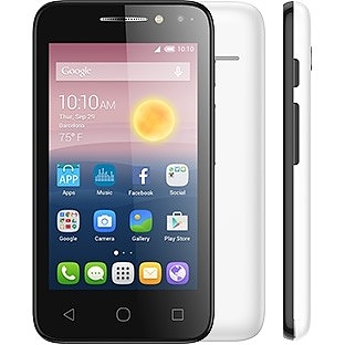 Смартфон Alcatel 4034D PIXI 4 (4.0) Black/White 
