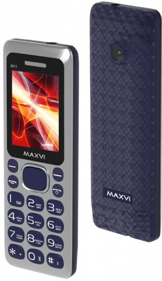 Мобильный телефон Maxvi M11 blue 