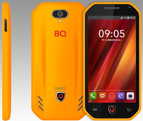 Смартфон BQ BQS-4570 Drive orange 