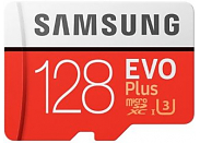 Флеш карта Samsung microSDHC EVO PLUS 128Gb+SD adapter 