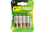 Батарейка GP Super alkaline LR6 (15A) SP4 