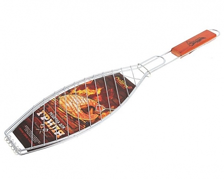 Решетка-гриль Lux д/рыбы узкая 120121 