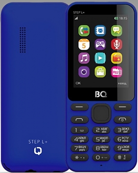 Мобильный телефон BQ BQM-2431 Step L+ Dark Blue 