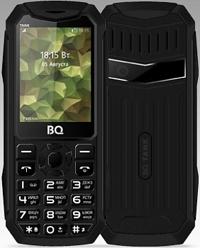 Мобильный телефон BQ BQM-2428 Tank Black 