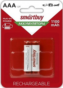 Аккумулятор SmartBuy R03 1100mA/ч. BL2 