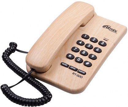 Телефон Ritmix RT-320 Light wood 