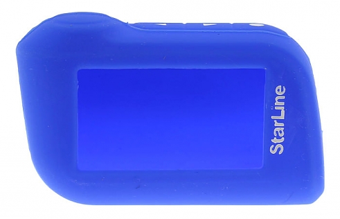Чехол для брелока Starline A93 синий (оригинал)  силиконовый,(АУ) 