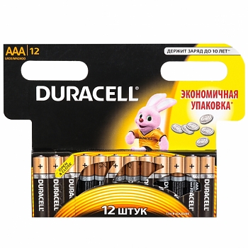 Батарейка Duracell LR03 (AAA) BL12 
