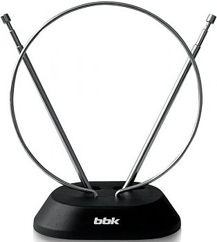 Антенна BBK DA01 черный DVB-T2 
