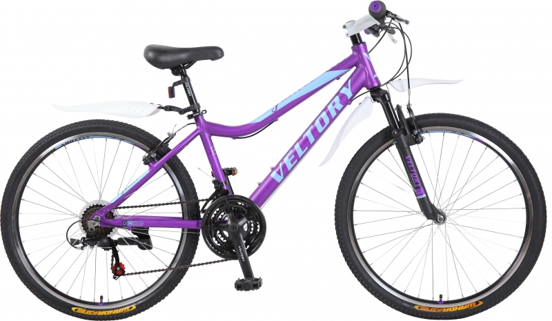 Велосипед Veltory (26V-8004) фиолет. 