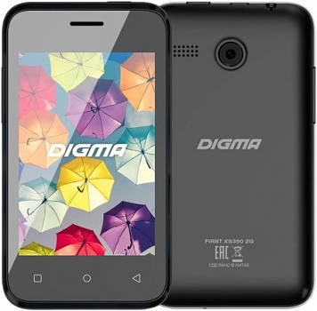 Смартфон Digma FIRST XS350 2G Black 