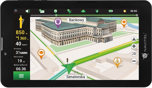 GPS навигатор Navitel T700 3G Android 