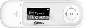 MP3 плеер на флеш карте Ritmix RF-3450 8Gb White 