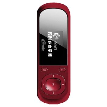 MP3 плеер на флеш карте Ritmix RF-3360 4Gb Red 