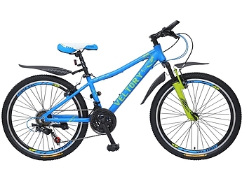 Велосипед Veltory (24V-1101) синий 