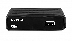 ТВ приставка Supra SDT-65 (эфирное цифровое ТВ) 