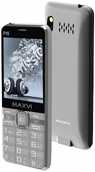 Мобильный телефон Maxvi P15 Grey 