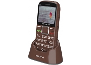 Мобильный телефон Maxvi B5 brown 