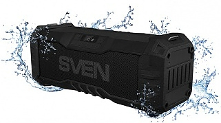 Акустическая система Sven PS-430 черный 2х7.5Вт, Bt, waterprof 