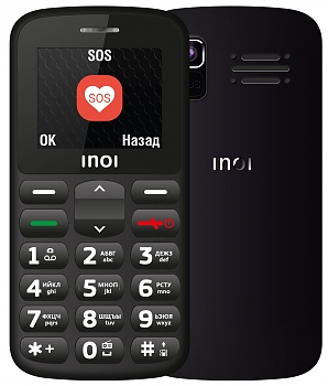 Мобильный телефон INOI 107B Black 