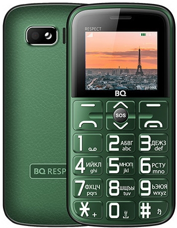Мобильный телефон BQ BQM-1851 Respect Green 