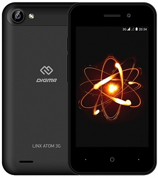 Смартфон Digma Linx Atom 3G Black 